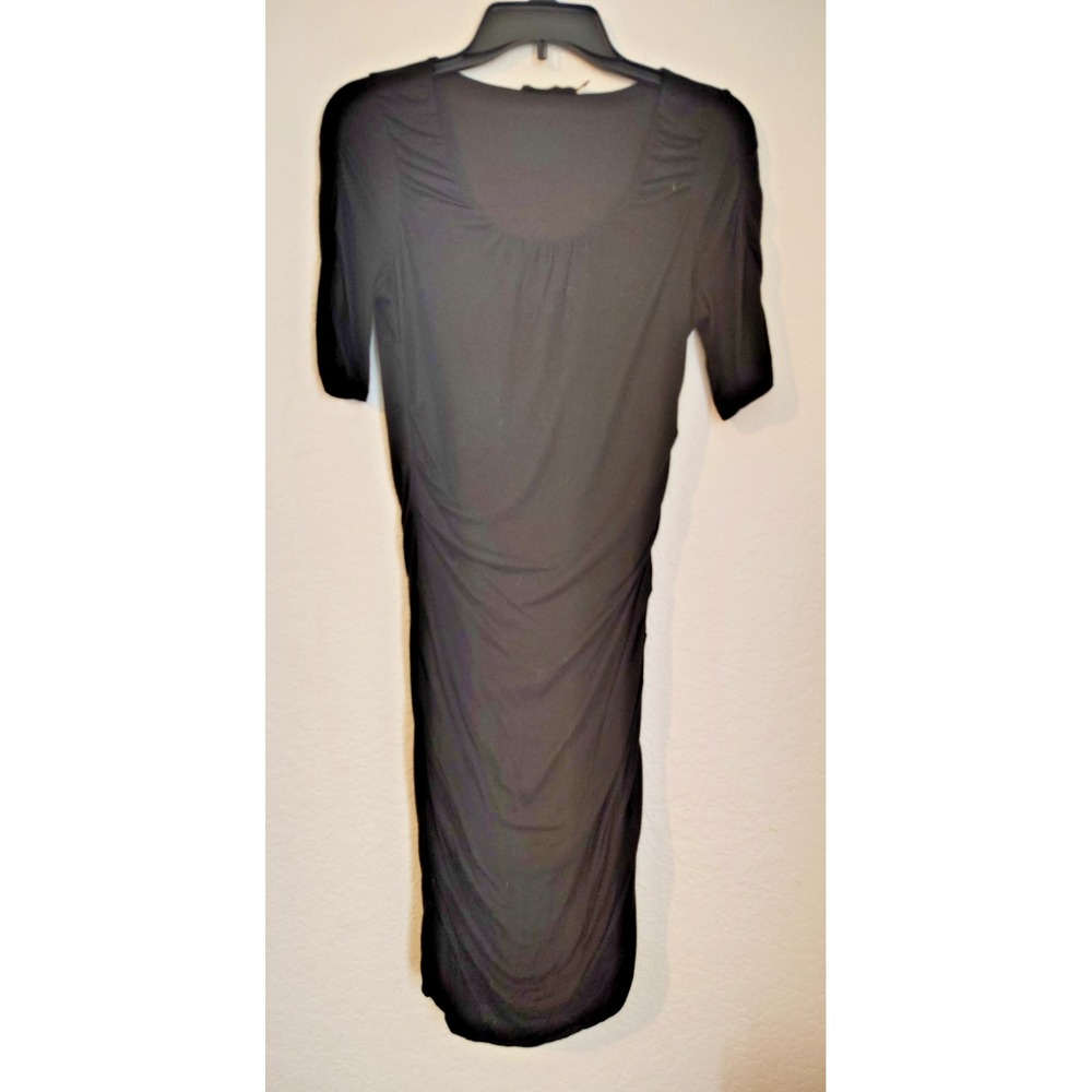 The Limited Black Stretch Maxi Half Sleeve Dress Size XS